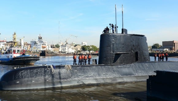 Submarino ARA San Juan. Foto: EFE