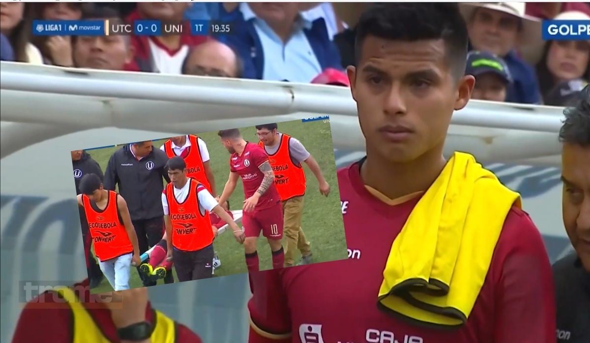 Anthony Osorio deja el campo entre lágrimas tras terrible falta