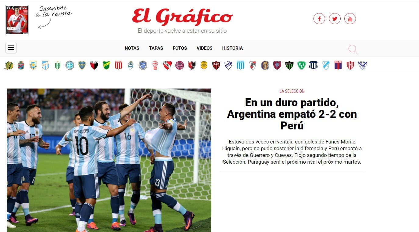 Prensa argentina