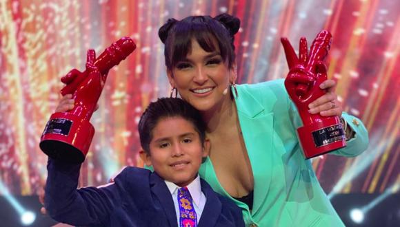 El ayacuchano Gianfranco Bustios se convirtió en el ganador de “La Voz Kids”. (Foto: Latina).