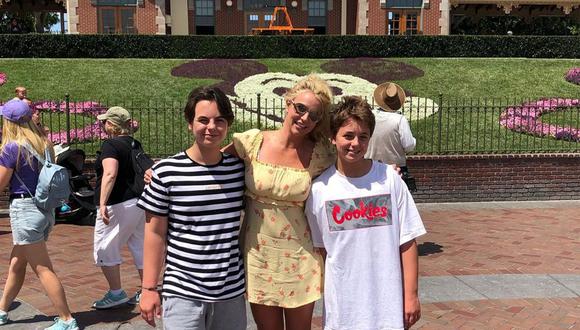 Los hijos de Britney Spears rompieron el silencio sobre por qué no asistieron a la boda de su madre con Sam Asghari. (Instagram @britneyspears)