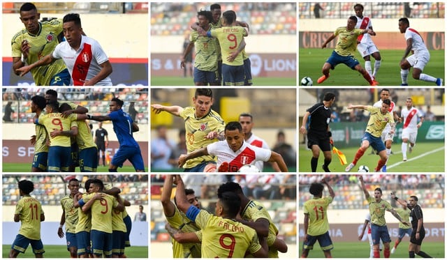 Perú vs Colombia: Minuto a Minuto ONLINE TV Amistoso fecha FIFA