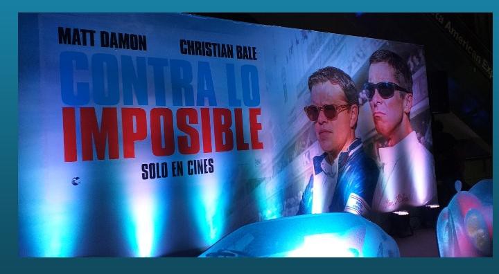 La cinta protagonizada por Matt Damon y Christian Bale llega a los cines peruanos este 28 de noviembre.  (Fotos: Luis Pino Robles)