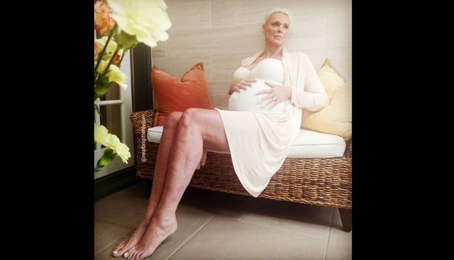 Brigitte Nielsen anunció que está embarazada a los 54 años. (Fotos: Instagram)