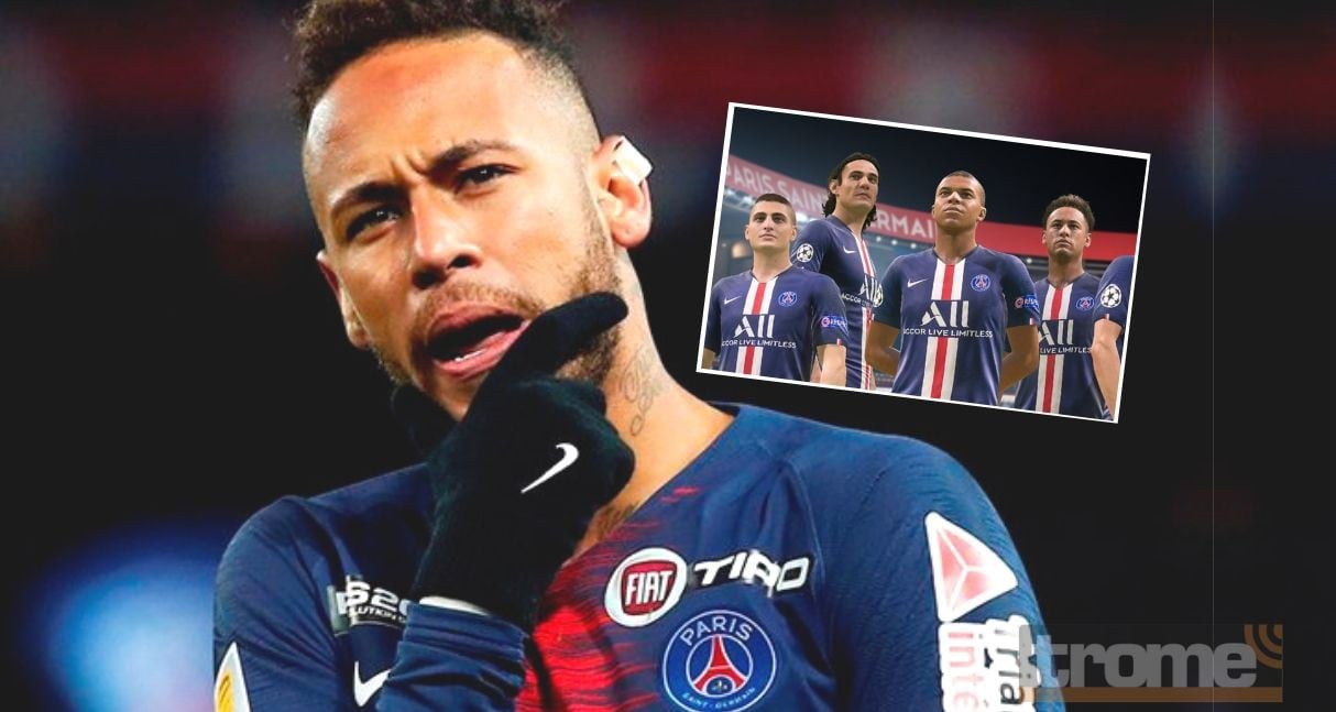 Neymar se declara el rebeldía pese a que aparece promocionando nueva  camiseta de PSG