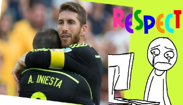 Andrés Iniesta y Sergio Ramos fueron piezas fundamentales para España ganara el Mundial en Sudáfrica 2010. El magia de Iniesta y la fuerte defensa de Ramos siempre se vieron encontradas en los clásicos entre el Real Madrid y Barcelona.