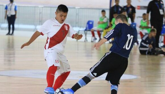 Perú sumó su segunda victoria en el Mundial de Futsal Down. (Foto: FPF)
