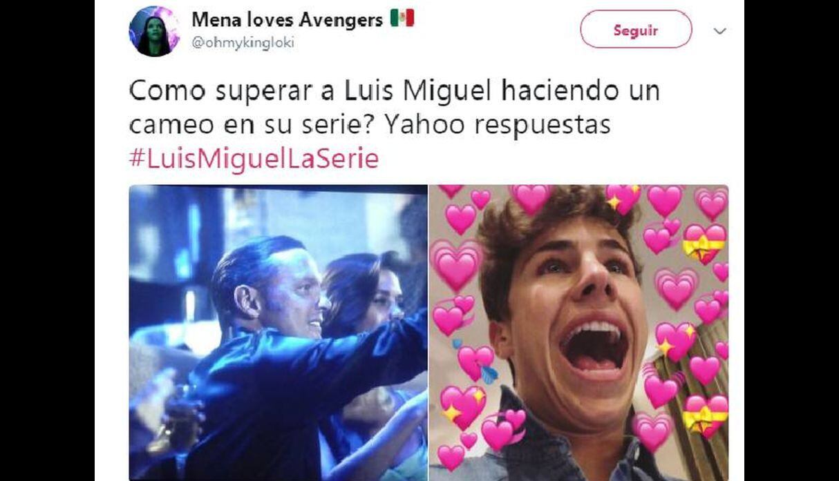 Memes de Luis Miguel La Serie. Foto: Twitter