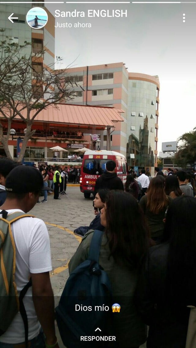 Se desconocen los detalles de la tragedia en Trujillo. El terrible hecho tuvo lugar a las 5:15 p.m. Fotos: @RicardoSandovaV