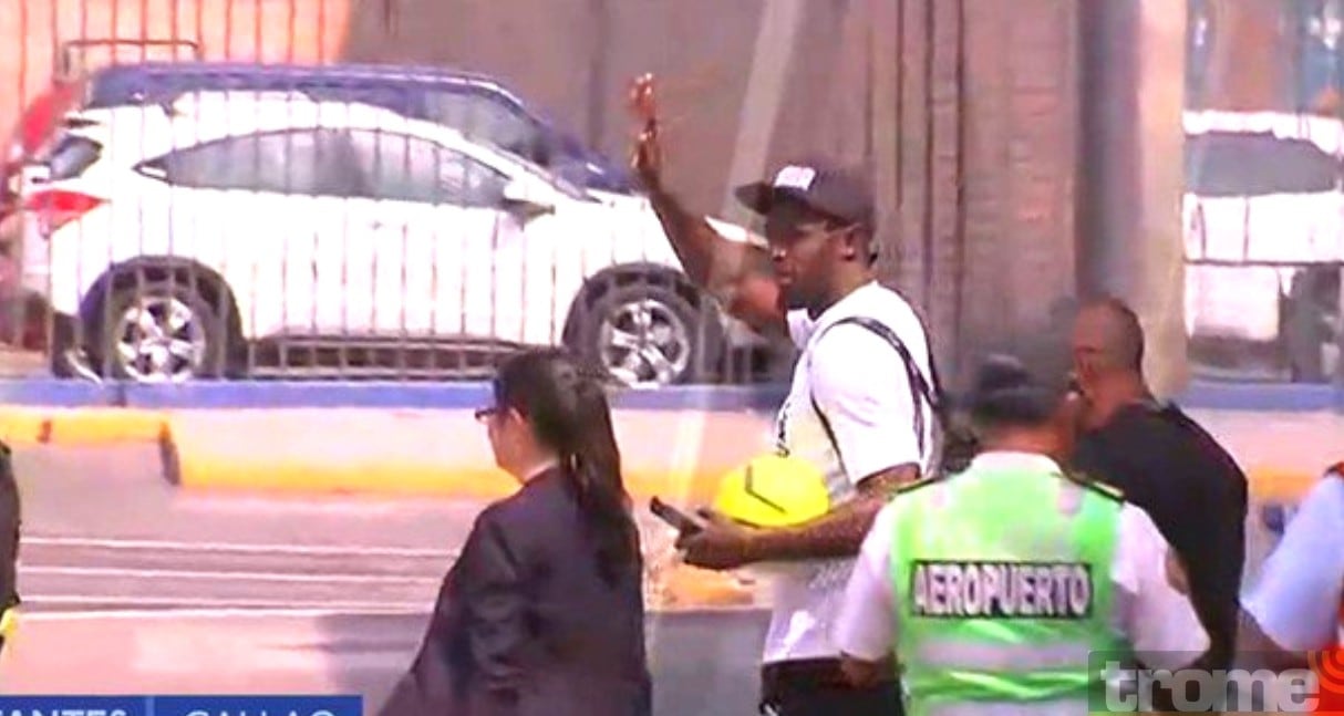 Usain Bolt  ya está en Lima para afrontar compromisos publicitarios.