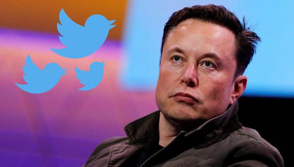 Elon Musk anuncia que quiere comprar el 100% de Twitter. | Foto: Composición Trome