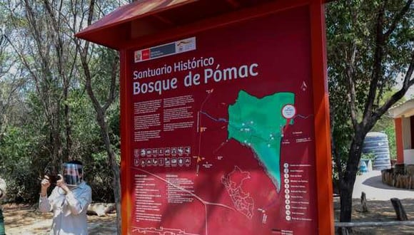 El Santuario Histórico Bosque de Pómac es un área protegida del Perú ubicada en la provincia de Ferreñafe (Lambayeque).