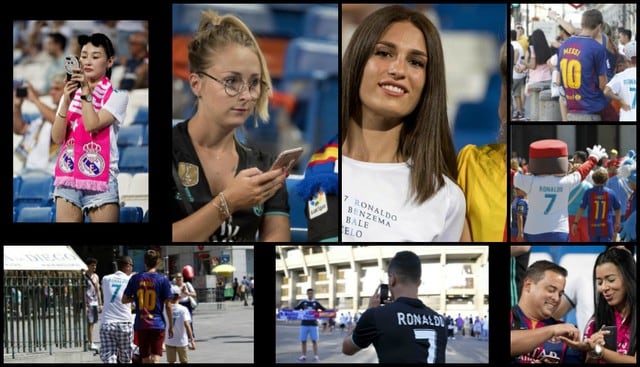 Real Madrid vs. Barcelona: Belleza, curiosidades y color en el Santiago Bernabéu