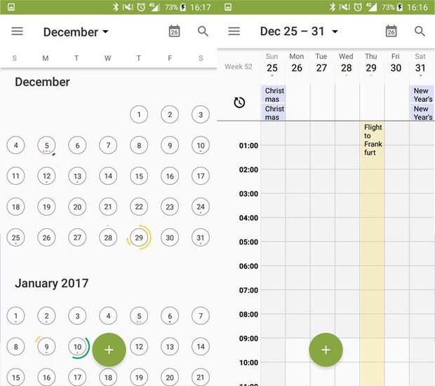 Android aplicaciones Google Calendar cinco apps mejores que el