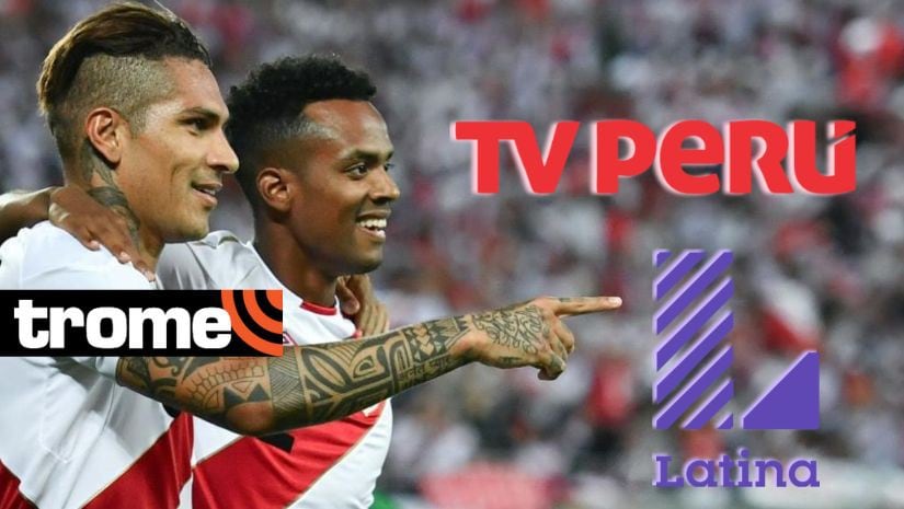 TV Perú transmitirá partidos de la Selección peruana tras acuerdo con Latina