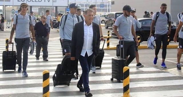 Alianza LIma viajó a Chile para enfrentar a Palesrino por la Copa Libertadores