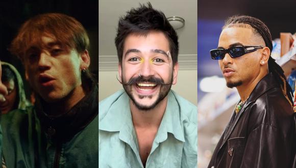 Ozuna, Paulo Londra, Camilo, entre otros artistas prestaron sus voces para las canciones del Mundial Qatar 2022. (Foto: Composición Instagram).