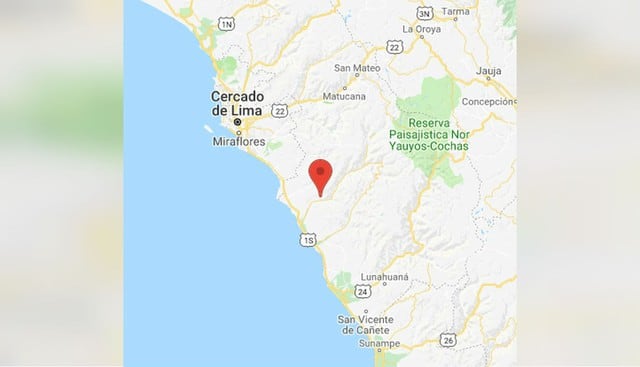 Temblores en Cañete