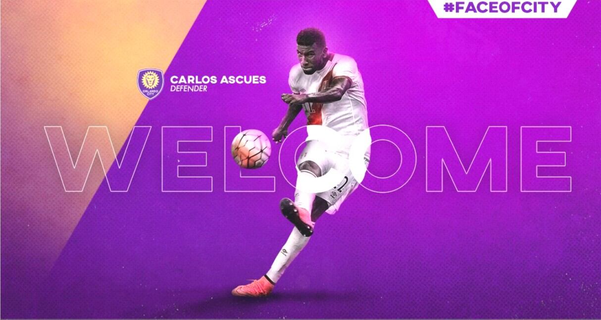Carlos Ascues fue oficializado como jugador del Orlando City y en las próximas horas viajará a Miami