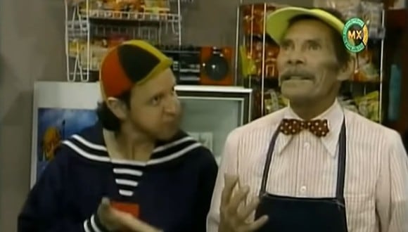En "¡Ah, qué Kiko!", Don Ramón era administrador de una tienda de abarrotes, mientras que Kiko era su ayudante. (Foto: Imevisión)