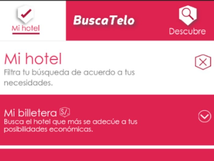BuscaTelo, la app para encontrar hoteles al toque.
