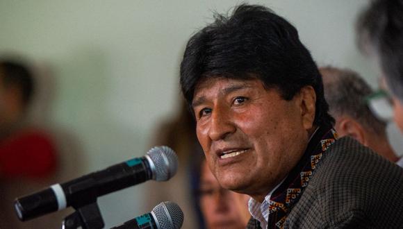 El ex presidente de Bolivia, Evo Morales, se ha referido a la situación en el Perú en más de una ocasión. (CLAUDIO CRUZ / AFP)