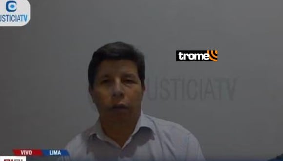 Pedro Castillo reapareció en audiencia virtual para ver su apelación a prisión preventiva.