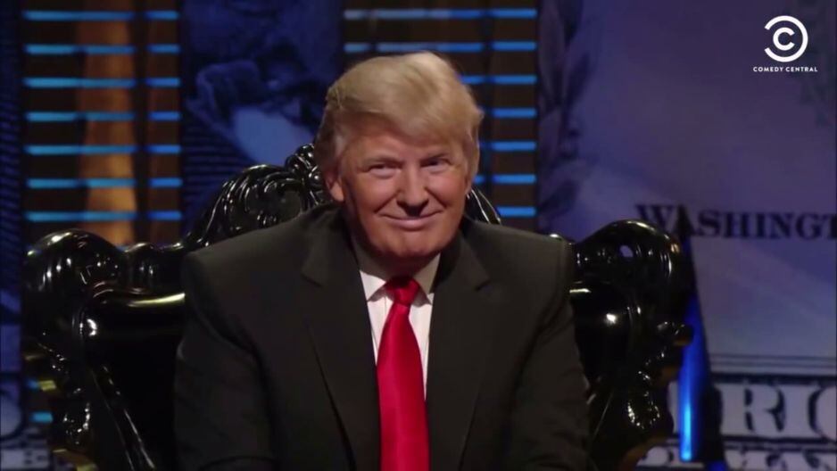 Donald Trump fue a un programa de Comedy Central y Snoop Dogg se burló de él. (Captura)