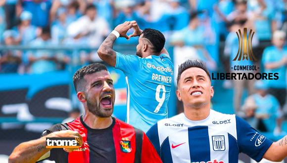 Alianza Lima, Melgar y Cristal conocen este lunes  a sus rivales en grupo de Copa Libertadores  (Composición: GEC)