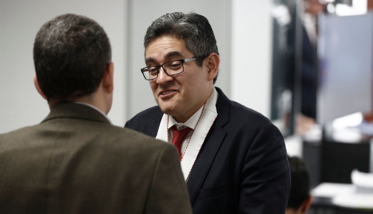 Fiscal José Domingo Pérez pidió que se reflexione sobre la continuidad de Pedro Chávarry. (USI)