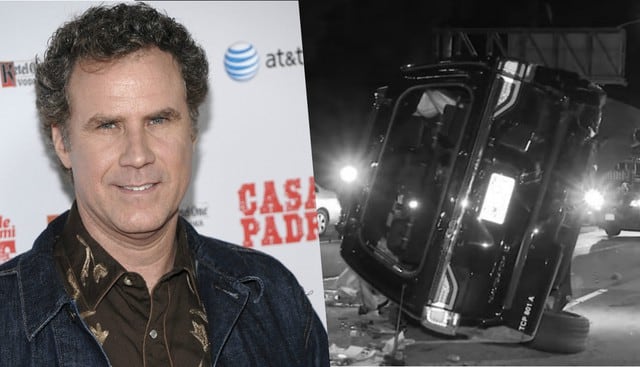 Will Ferrell sufrió accidente automovilístico en Los Ángeles y fue tratado en urgencias