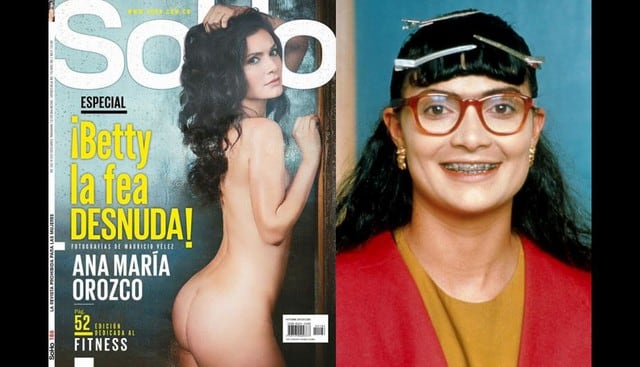 Ana María Orozco, la popular 'Betty la fea', se convirtió en tendencia en Colombia y Argentina por la viralización de sus fotografías al desnudo. (Fotos: SoHo)