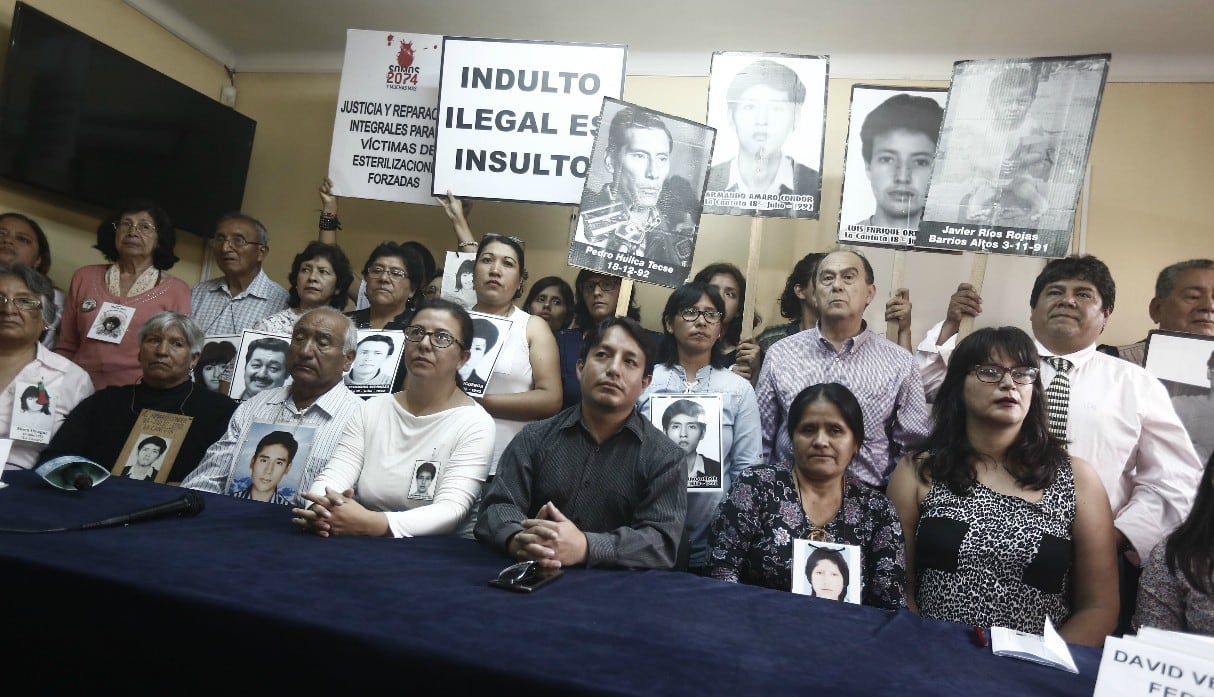 Deudos de La Cantuta y Barrios Altos no perdonan a Alberto Fujimori y convocan a marcha contra su indulto