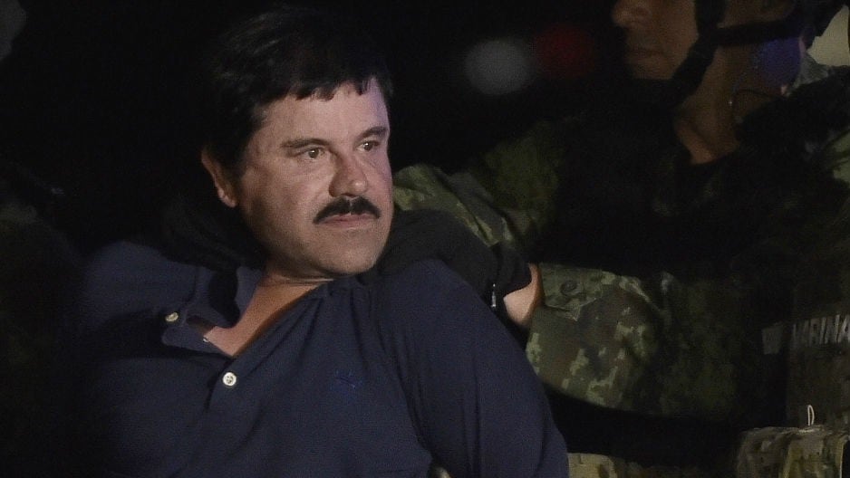 El Chapo Guzmán fue capturado ayer tras seis meses de fugarse de la prisión de extrema seguridad. (Fotos: Agencias)