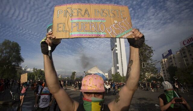 Chile: Asciende a 18 la cifra de muertos durante las violentas protestas. (Foto: AFP)