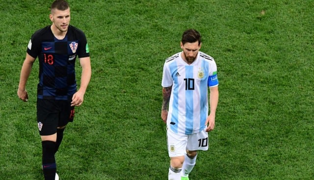 Delantero de Croacia criticó a la selección argentina y a Lionel Messi en Rusia 2018. (Fotos: Agencias)