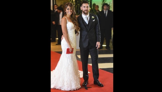 Lionel Messi y Antonella Roccuzzo