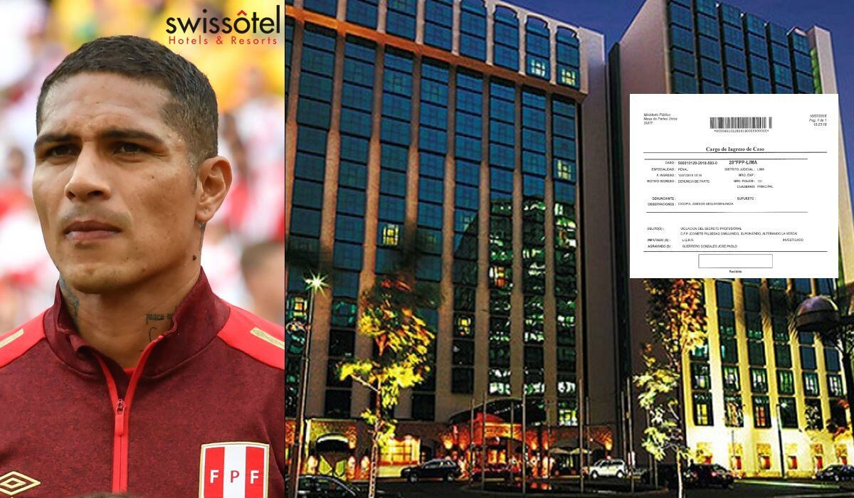 Paolo Guerrero demanda al Swissotel, solicita investigación e inspección a sus instalaciones