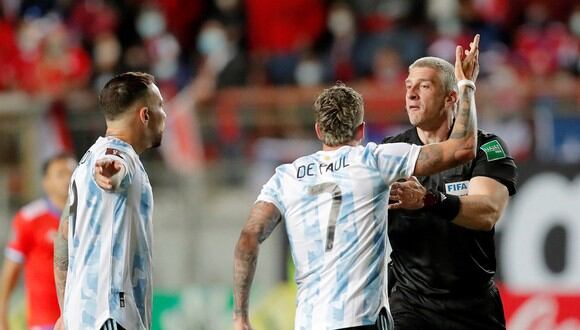 Argentina vs. Chile se enfrentaron por la fecha 15 de las Eliminatorias Qatar 2022. (Foto: Reuters)