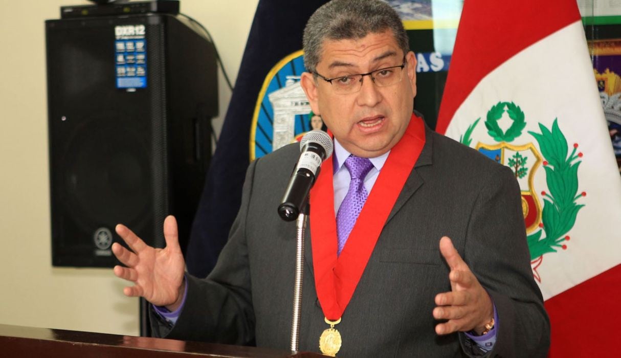 Walter Ríos renunció a su cargo como presidente de la Corte Superior de Justicia.