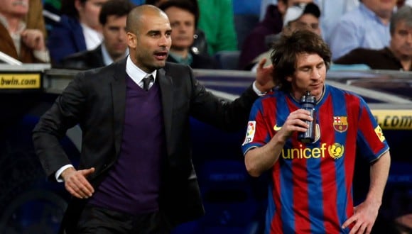 Lionel Messi tuvo palabras de elogio para referirse a Pep Guardiola. (Foto: EFE)