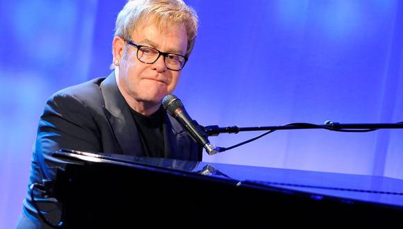 Elton John estará en la residencia oficial de la presidencia estadounidense este 23 de septiembre. (Foto: Getty Images)