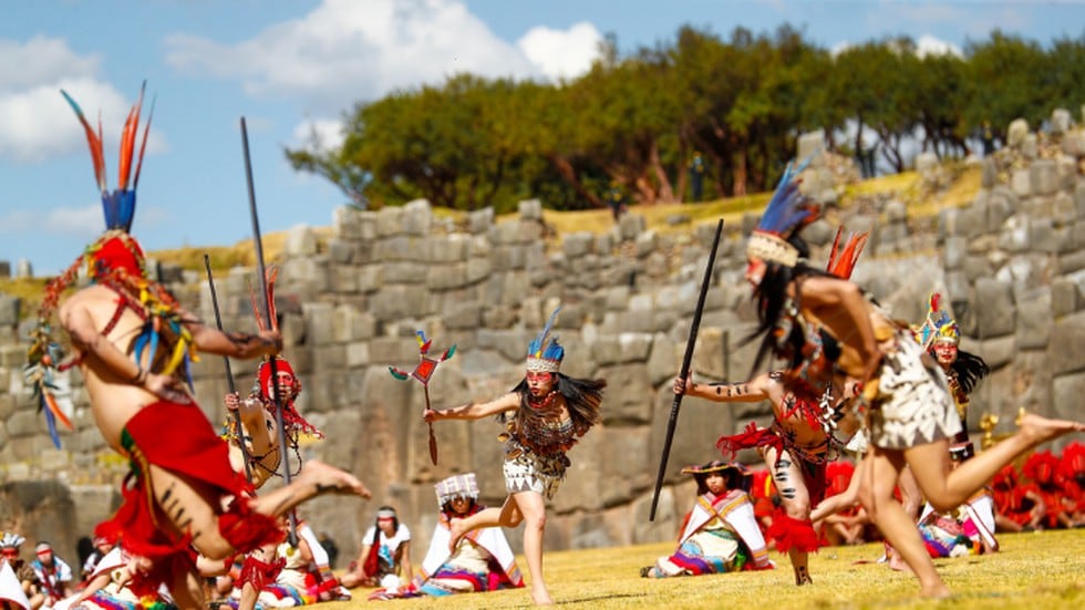Hoy, jueves 24 de junio, se celebra en Cusco el Inti Raymi o Fiesta del Sol del Bicentenario en el Complejo Arqueológico de Sacsayhuamán. Debido a la pandemia del coronavirus (COVID-19) , este evento se desarrolló sin público presente. (Foto: Presidencia Perú)