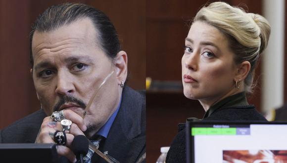 Johnny Depp y Amber Heard entran a la recta final de su juicio. (Foto: AFP)