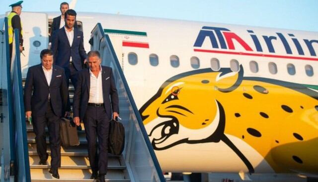 La selección de Irán fue la primera en llegar a Rusia 2018
