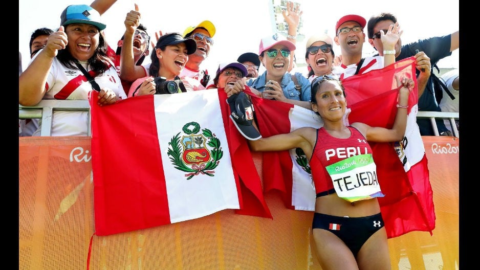 Gladys Tejeda orgullosa de su desempeño en Río 2016.