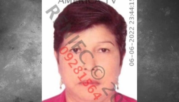Dolores Espinoza Benites de 51 años fue asesinada a balazos en Huaycán, en Ate Vitarte. (Captura: América Noticias)