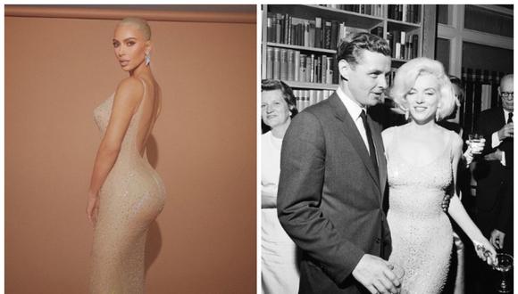 Kim Kardashian habló sobre los daños que tiene el vestido de Marilyn Monroe. (Foto: @kimkardashian / Instagram)