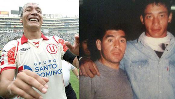 Carlos Galván fue dirigido por Diego Maradona en 1995. Además, también lo enfrentó en varias ocasiones. Foto: Archivo.