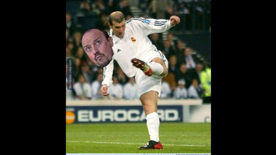 Zinedine Zidane es el nuevo DT del Real Madrid y los memes no se hicieron esperar. (Fotos: memedeportes.com/Twitter)